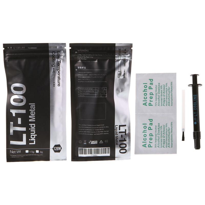 Thermal Paste - LT-100 жидкая металлическая термопроводящая паста, смазка