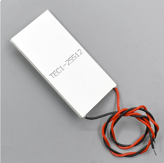 Heatsink - Термоэлектрический охладитель TEC1-25512, модуль Пельтье 40x80