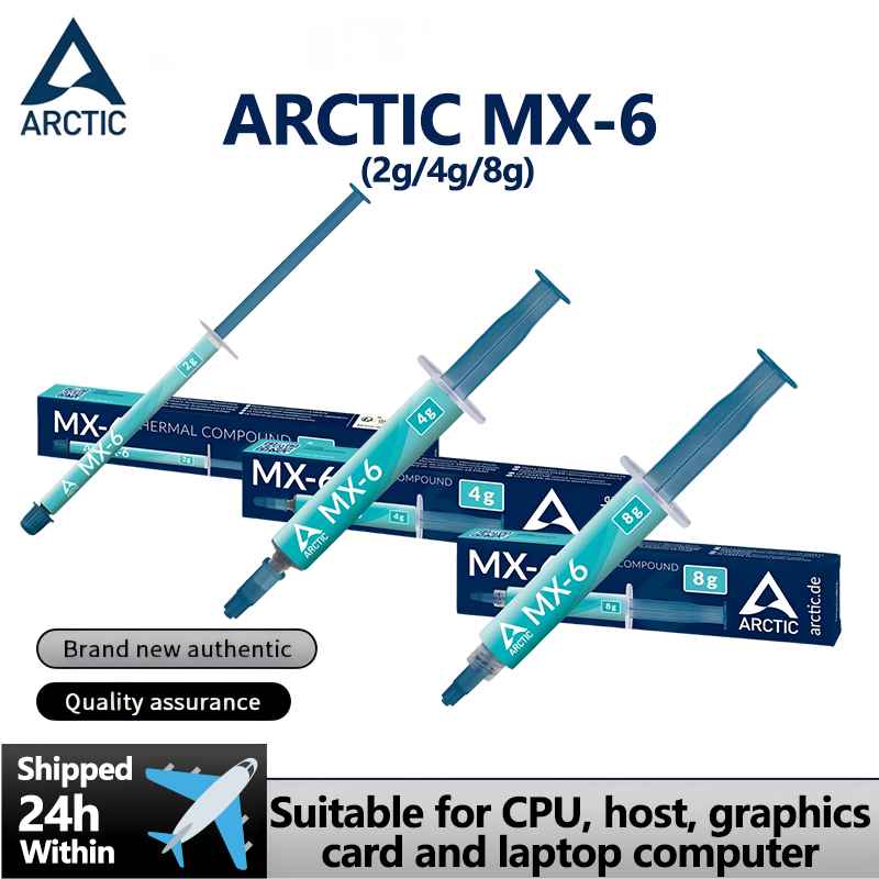 ARCTIC MX-6 (2 г/4 г/8 г) Терм – обзор и цена Thermal Paste