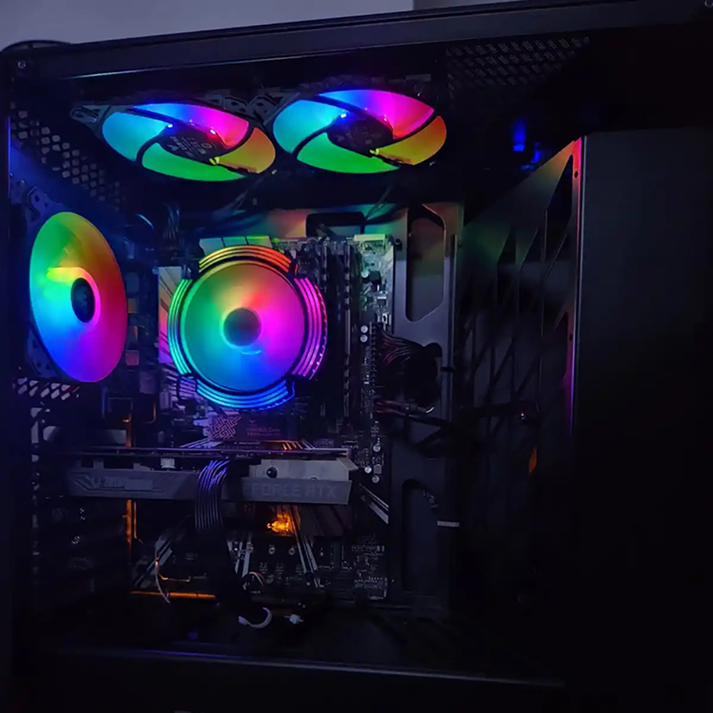 4 тепловые трубки, RGB-кулер д – обзор и цена Cpu Heatsink
