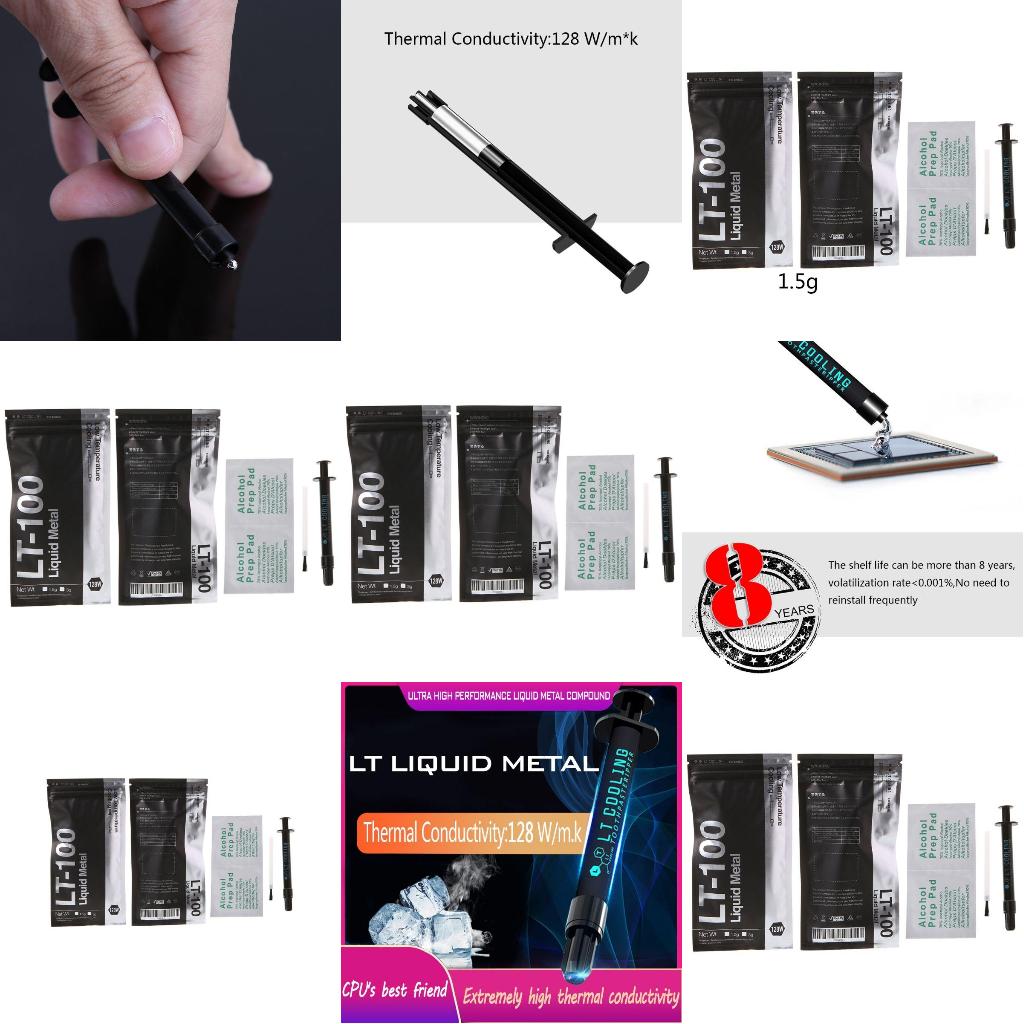 LT-100 жидкая металлическая те – обзор и цена Thermal Paste