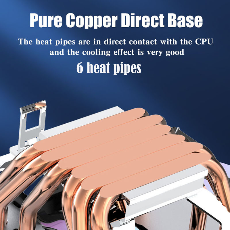 6 тепловых трубок, кулер для п – обзор и цена Cpu Cooler